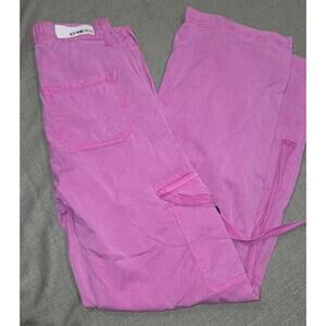 Lovegen Pink Women's Y2K Cargo Pants Sz 3/27